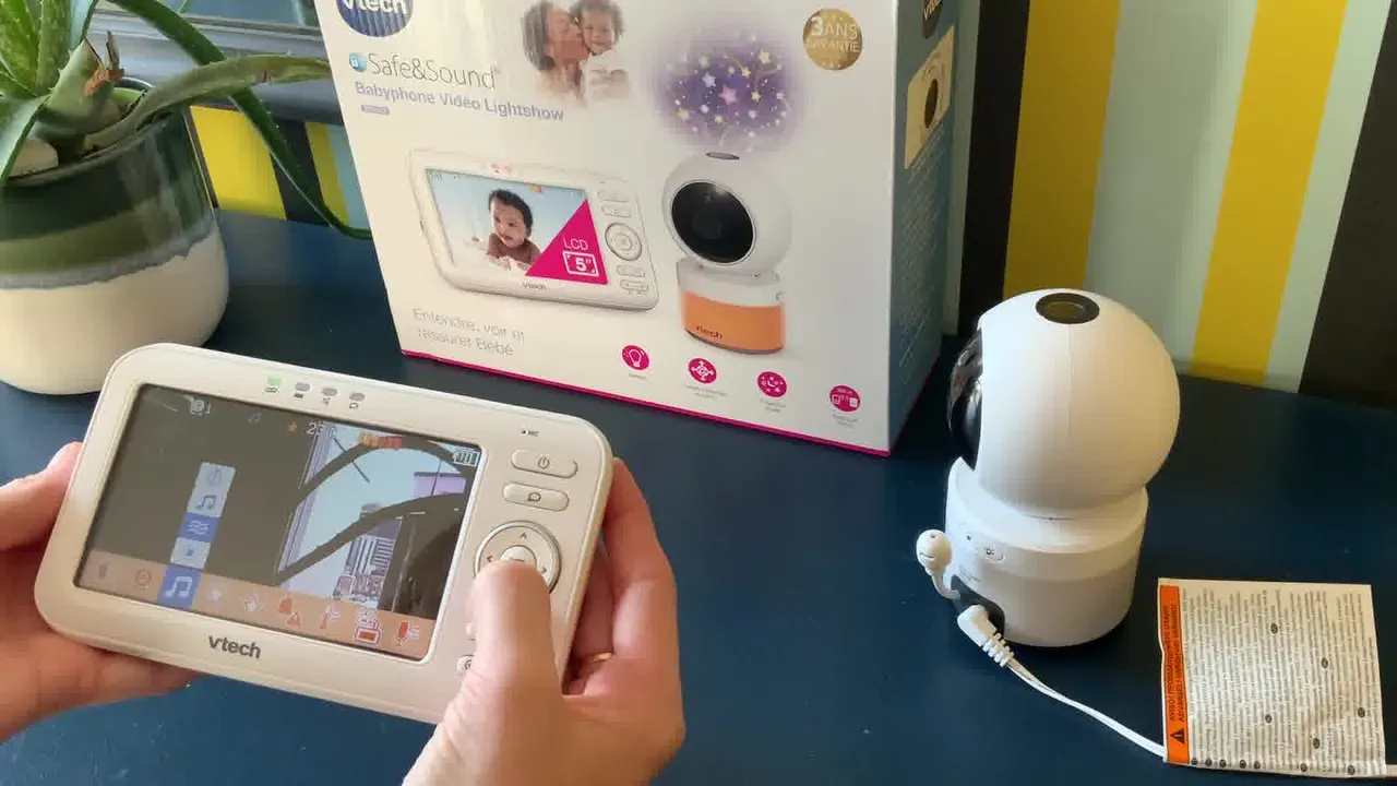 Babyphone vidéo vision XL de Vtech – Le Grand test - Mon petit