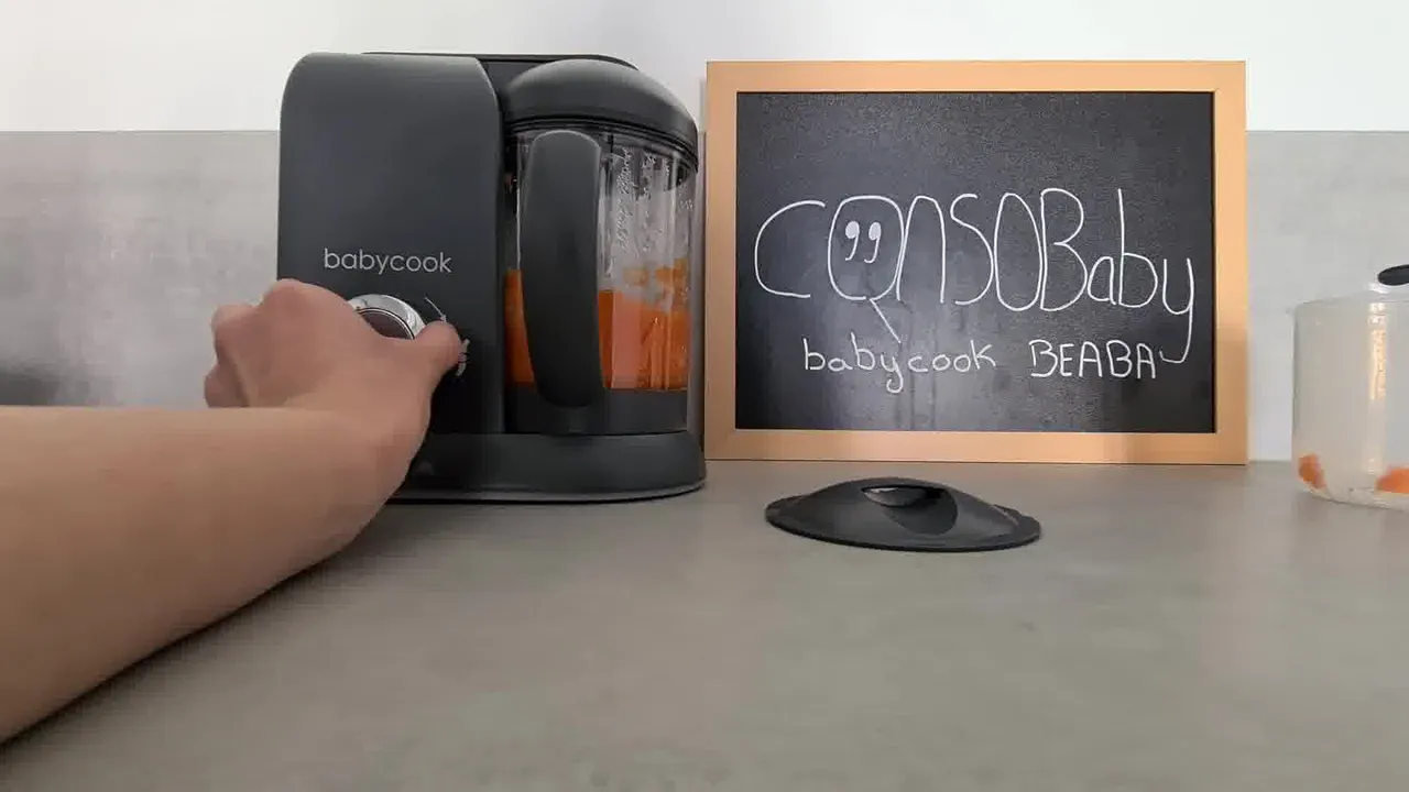 Babycook duo plus robot mixeur cuiseur vapeur de Beaba - Petit Pois