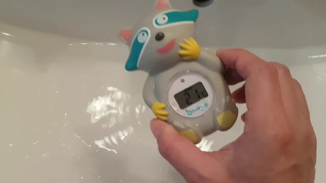 2€45 sur Thermomètre de bain raton laveur - badabulle - Produits bébés