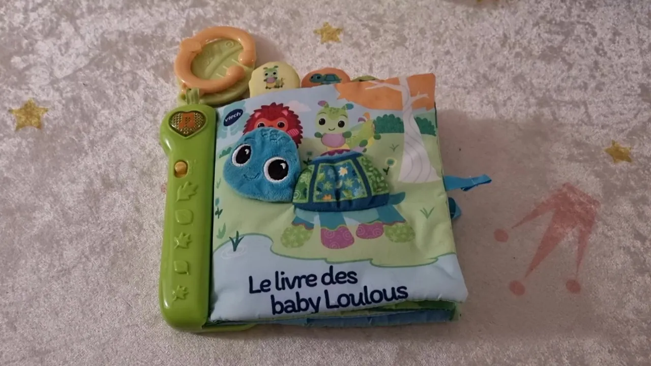 VTech - Livre Toudoux des Loulous – Bébé en Tissu / 6 Mois-3 Ans –