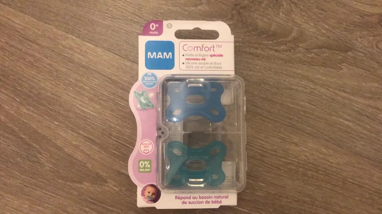 Test MAM Baby : 4'000 sucettes MAM Comfort gratuites
