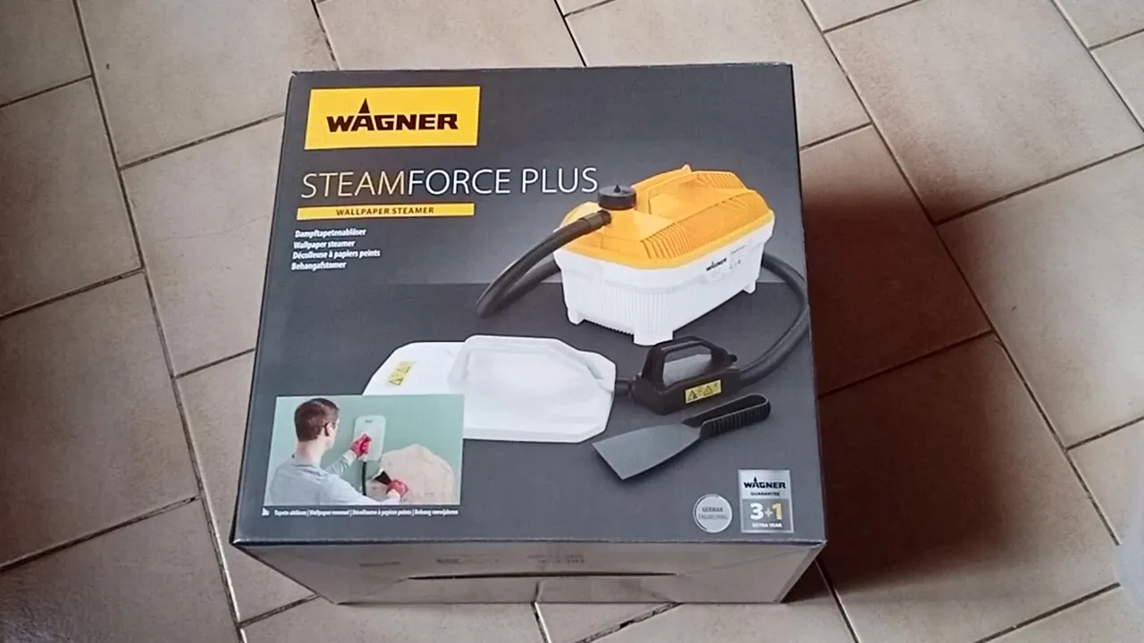 Wagner Decolleuse A Papier Peint Steamforce One - outillage