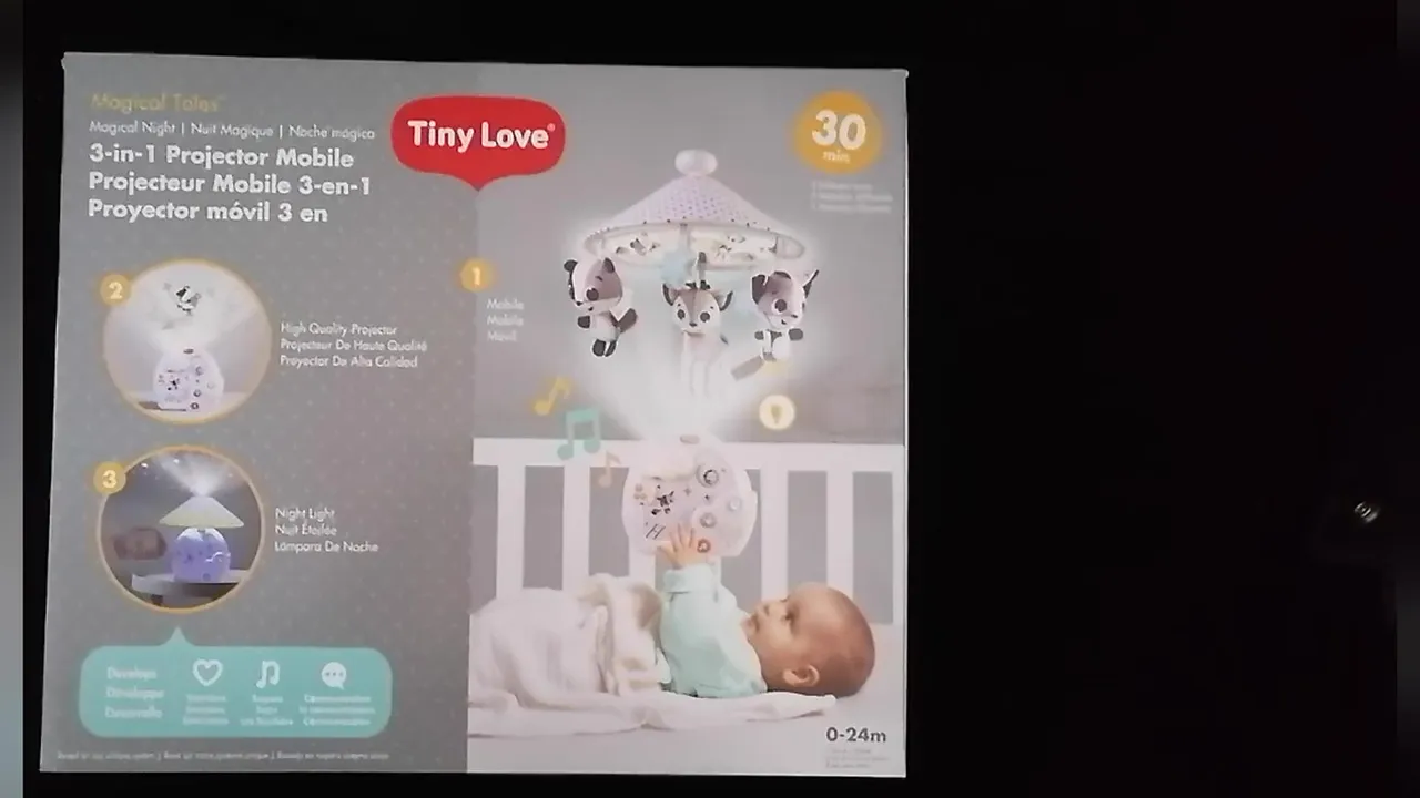 Chicco - Mobile pour lit de bébé avec mélodie 3in1 NEXT2DREAMS